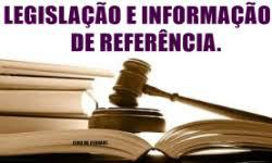 legislação e informação de referência.